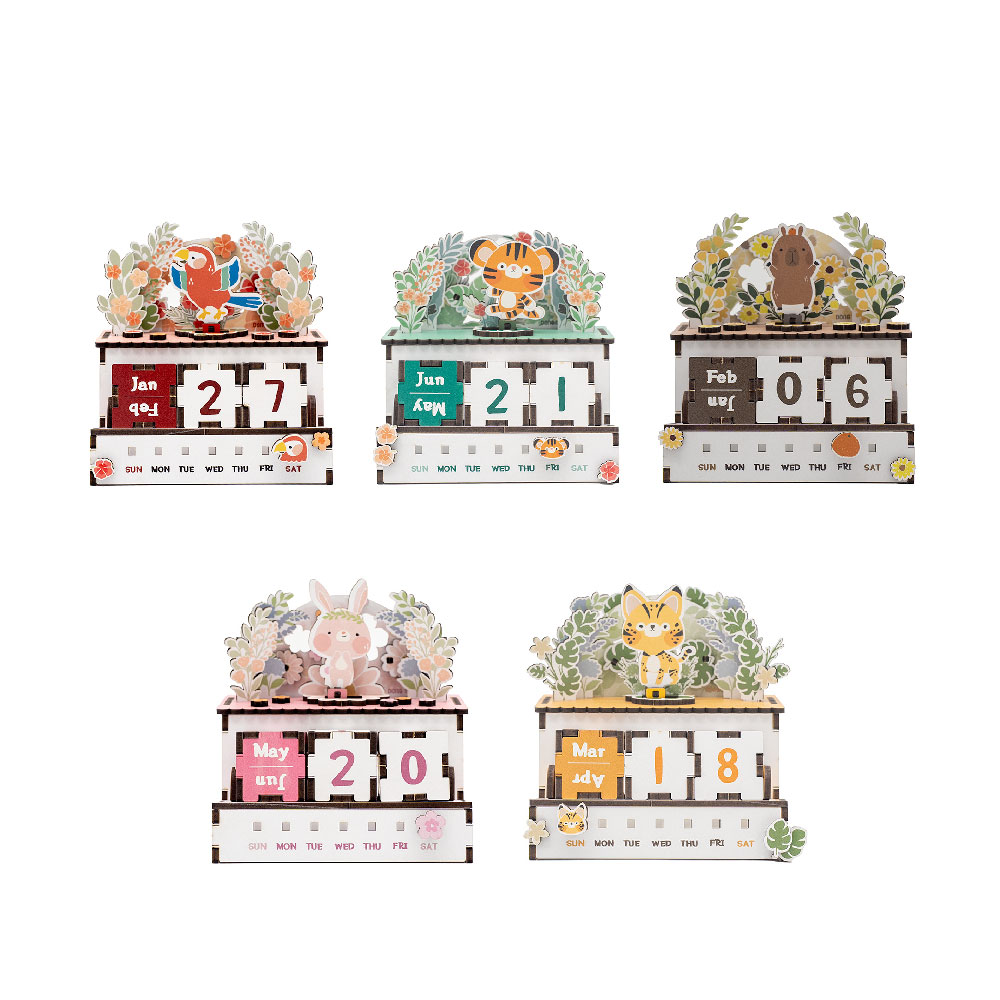 動物搖搖好朋友萬年曆